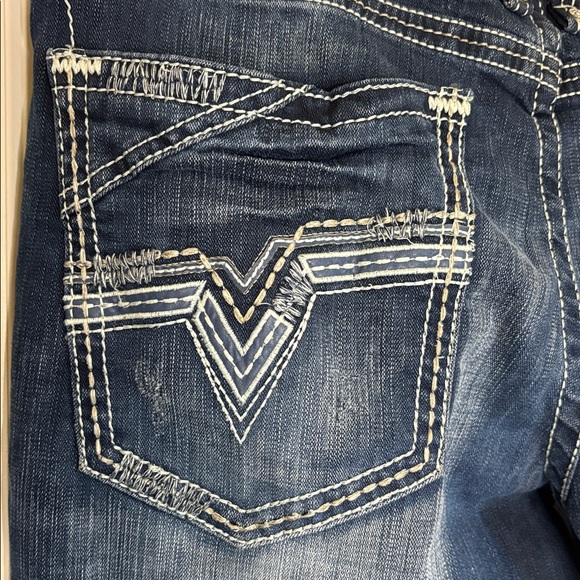 Salvage Jeans Anarchy Relaxed Straight Jeans Size 36 R - Picture 9 of 14